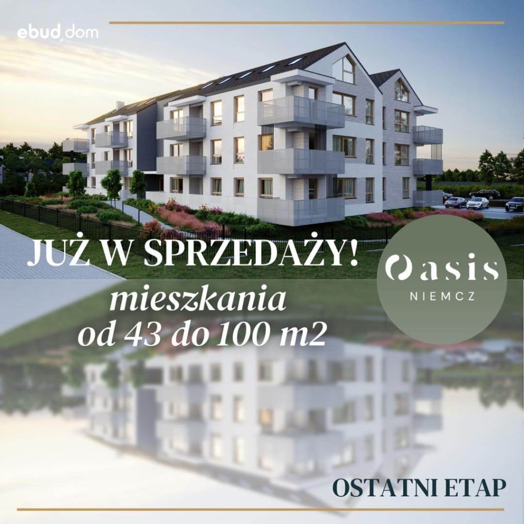 Sprzedaż III etapu osiedla Oasis Niemcz